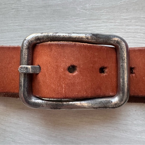 GAP Accessories - Gap Brown Heavy Distressed Leather Belt